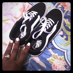 Black and White Vans
